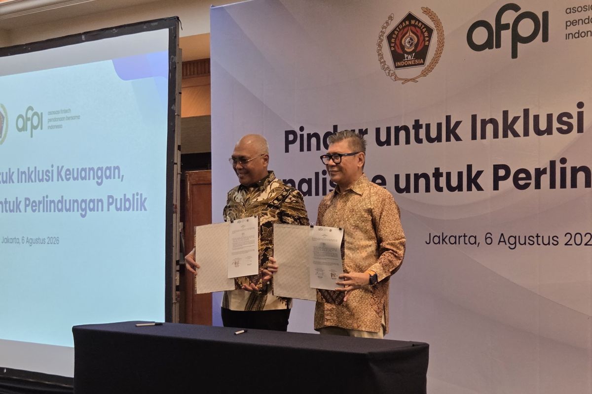 PWI dan AFPI perkuat literasi masyarakat soal industri pindar