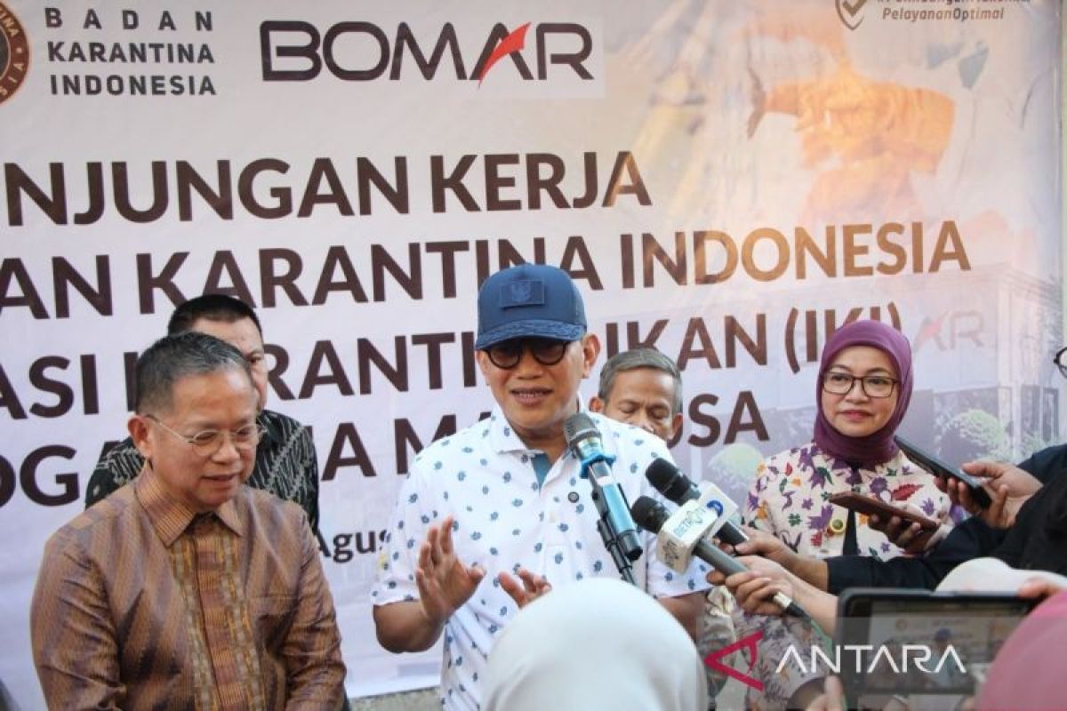 Kepala Barantin pastikan layanan karantina optimal kawal ekspor udang
