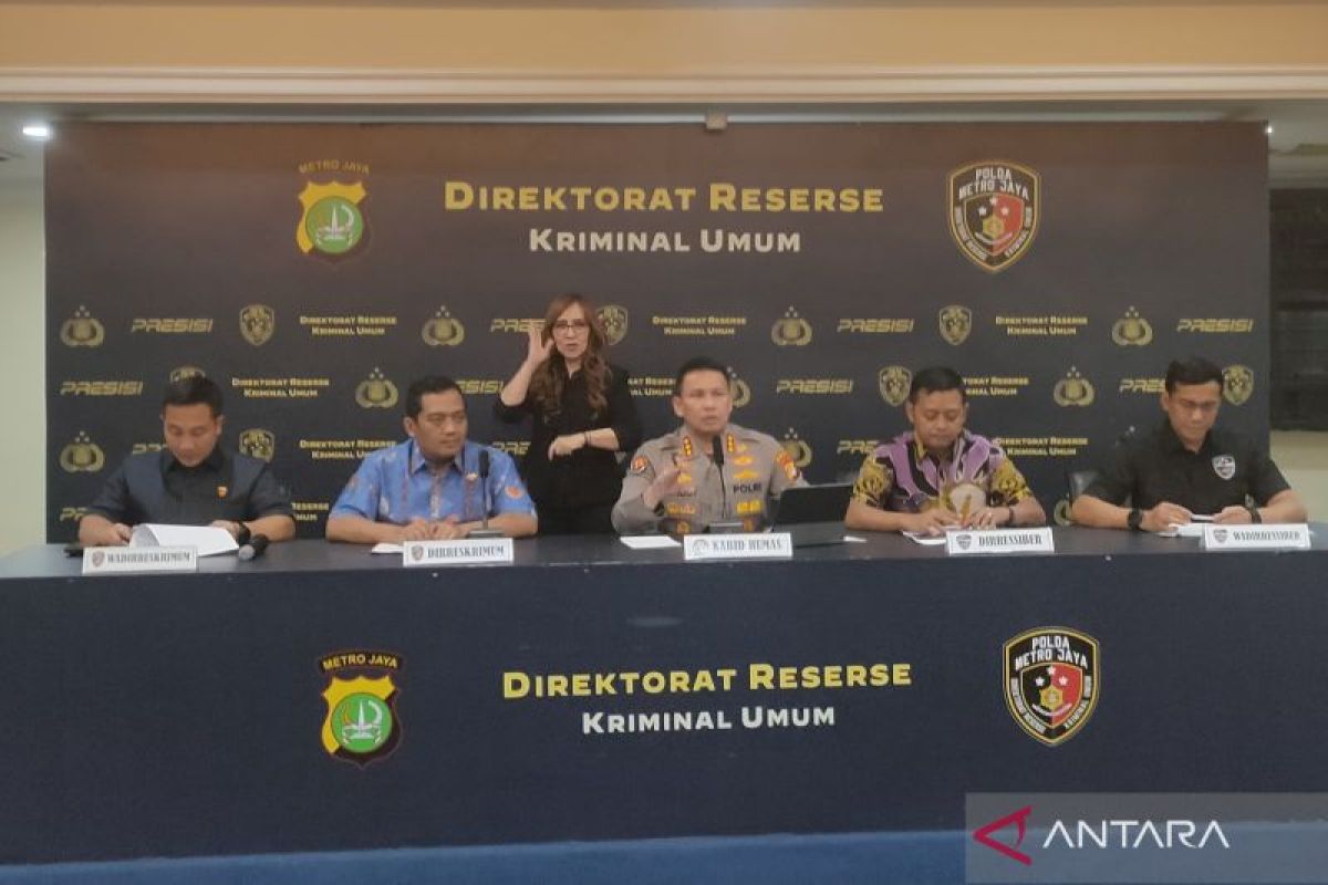 Polda Metro tahan sembilan tersangka konten hoaks provokasi demo