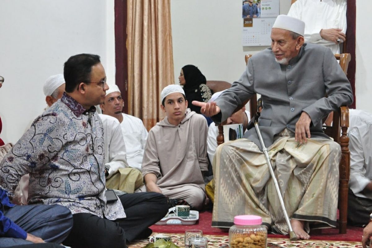 Anies Baswedan kenang sosok Habib Saggaf sebagai ulama perekat umat