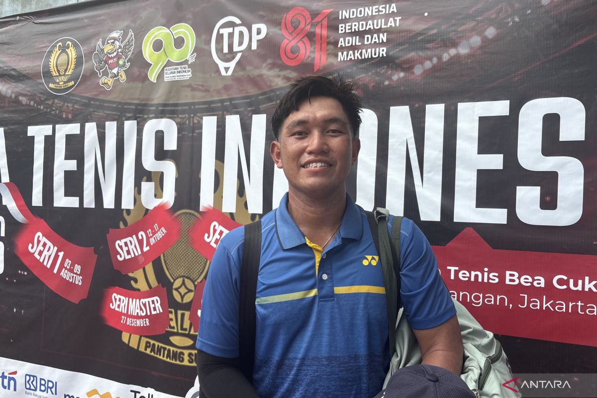 Juarai Liga Tenis Indonesia Seri 1, Lucky Candra tatap Asian Games