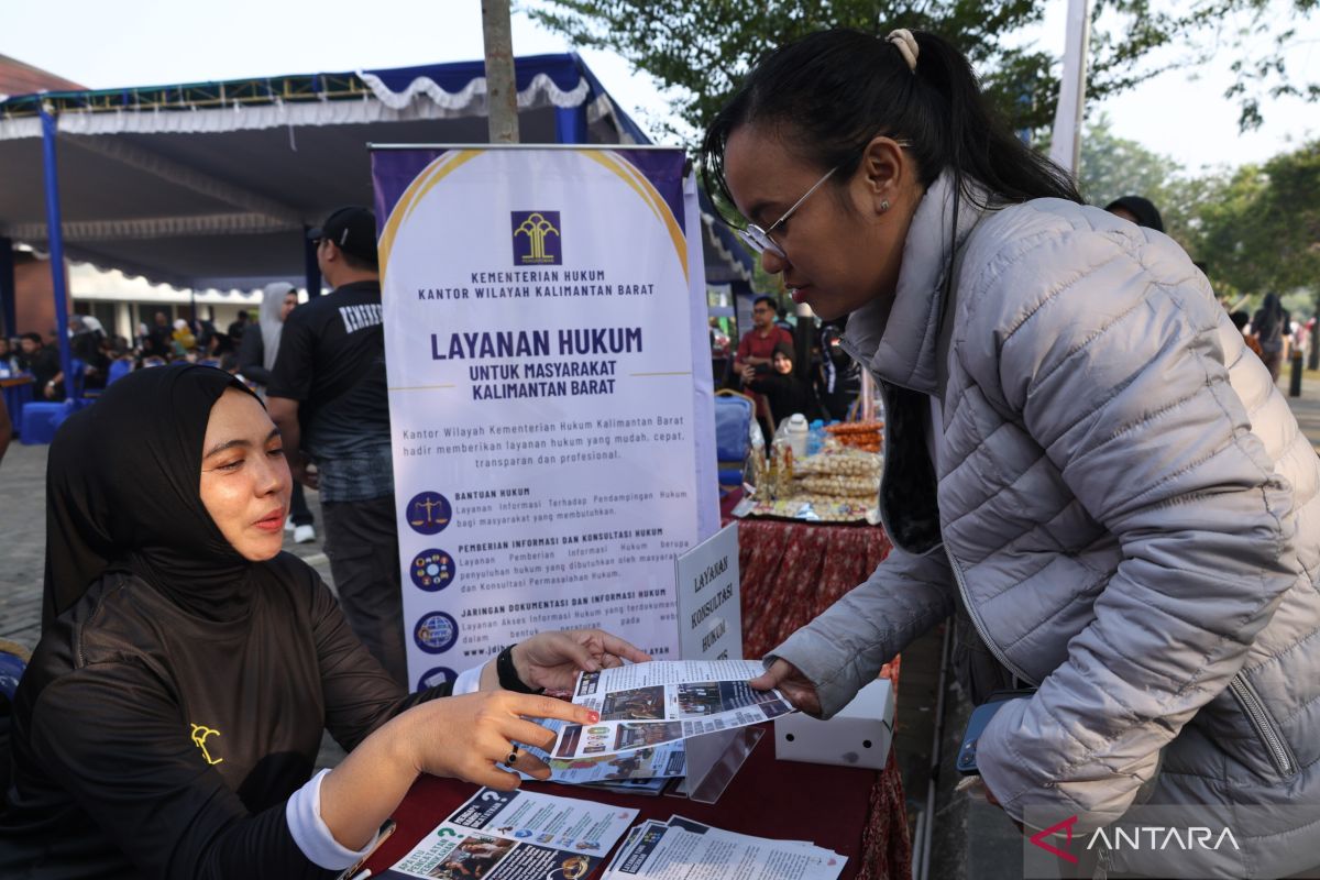 Pelayanan publik Kanwil Kementerian Hukum Kalbar