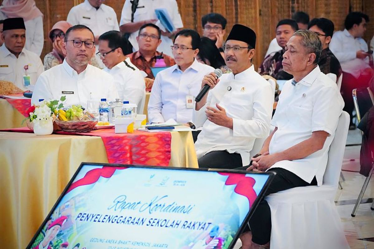 Kemensos dan Pemda percepat penyediaan lahan Sekolah Rakyat
