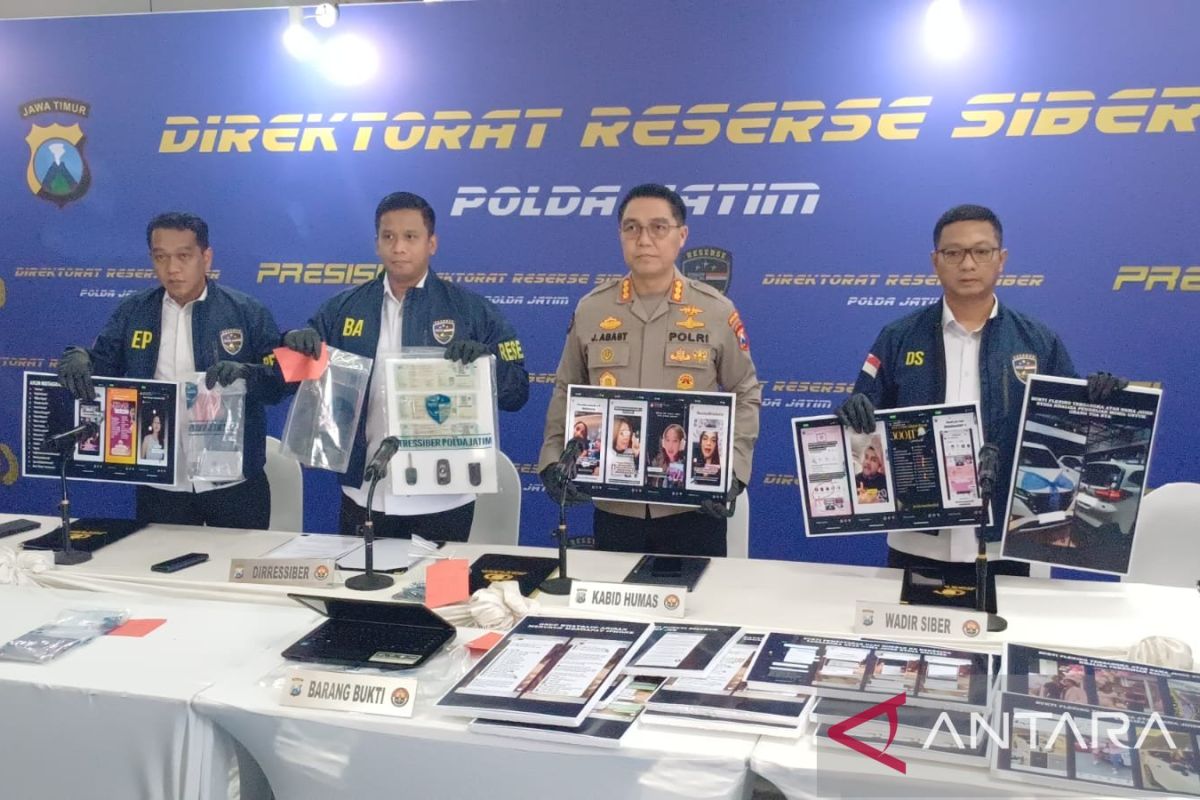 Polda Jatim ungkap arisan online bodong Rp71 miliar