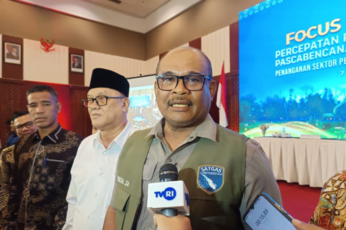 Pemerintah kebut pemulihan 40 ribu hektare sawah di Aceh