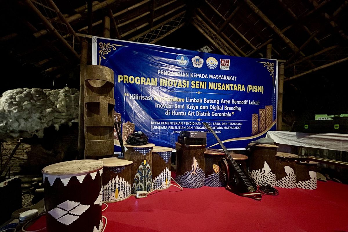 Mengubah limbah aren menjadi karya seni bernilai ekonomi