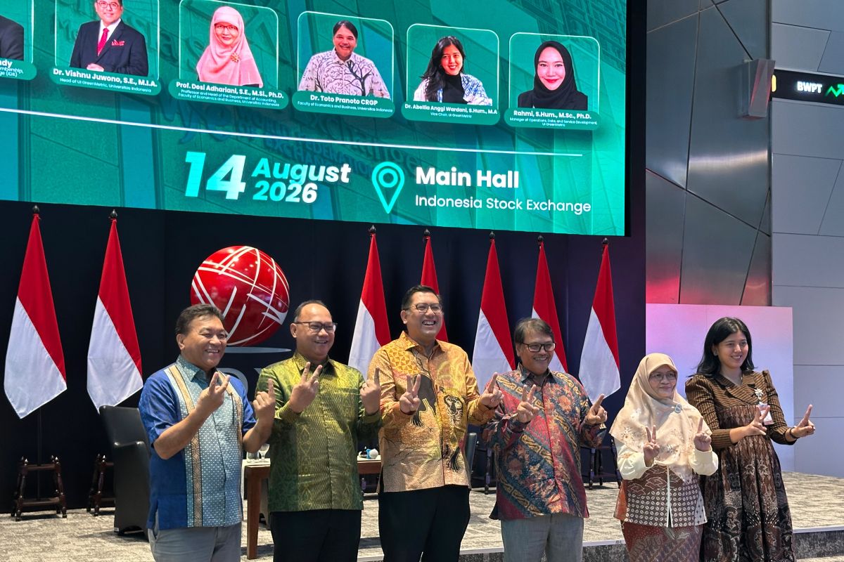 BEI berikan dukungan untuk UI GreenMetric luncurkan Sustainable Corporate Rankings - ANTARA News Megapolitan