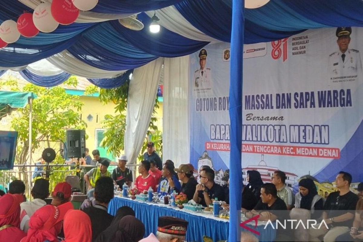 Wali Kota Medan minta OPD serap aspirasi masyarakat pada Sapa Warga - ANTARA News Sumatera Utara
