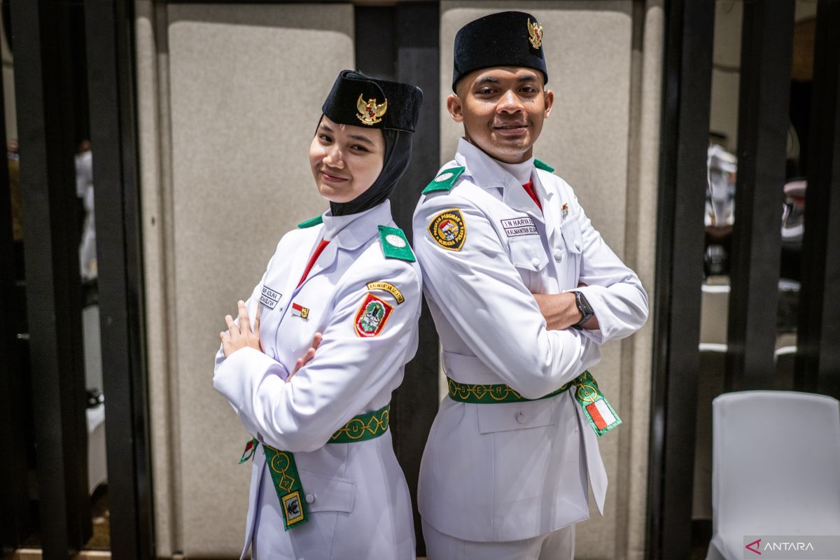 Pelajar Kalsel Paskibraka Nasional 2026
