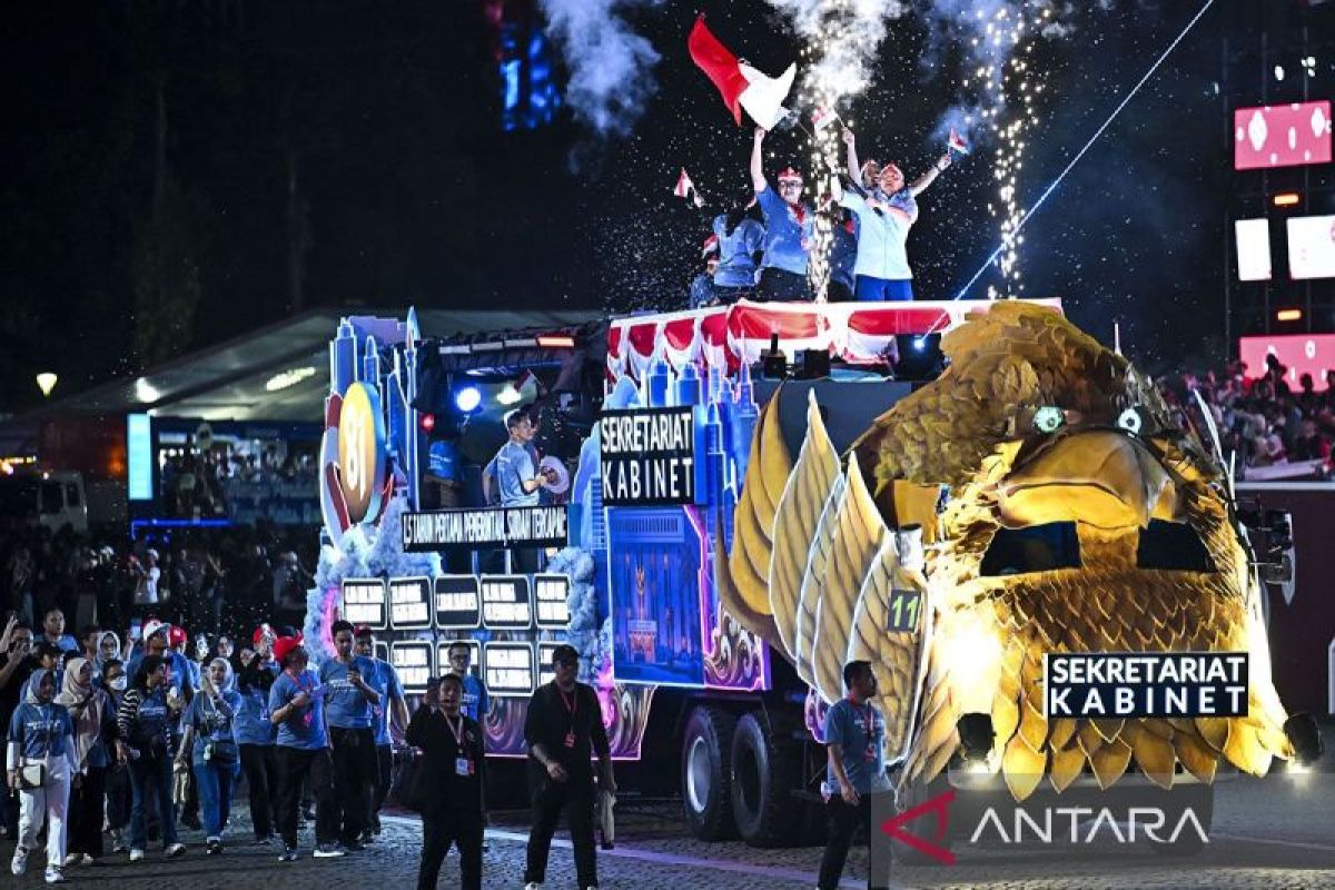 Polisi pastikan Karnaval Bersatu Harmoni Nusantara di Monas kondusif
