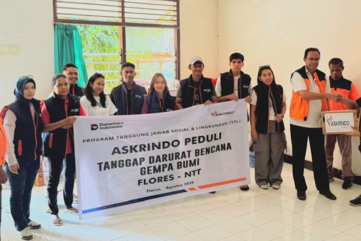 Askrindo salurkan bantuan tanggap darurat untuk korban bencana NTT