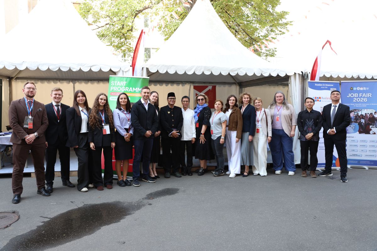 KBRI Moskow peringati HUT ke-81 RI, hadirkan bursa kerja