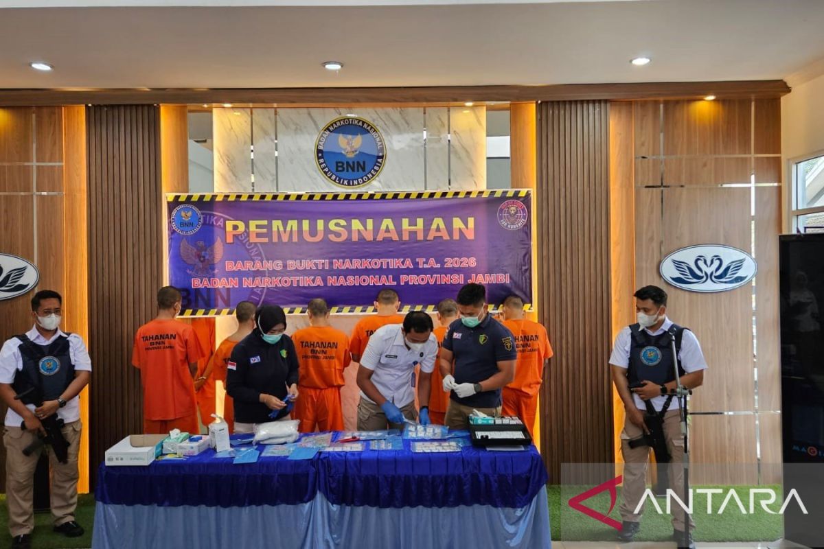 BNNP Jambi dorong pemda susun perda pengawasan vape etomidate - ANTARA News Jambi