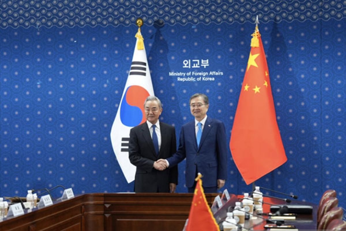 Menlu China-Korsel bertemu, bicarakan isu terkini Semenanjung Korea