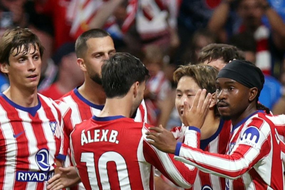 Atletico Madrid awali musim 2026/27 dengan menang 2-0 atas Malaga