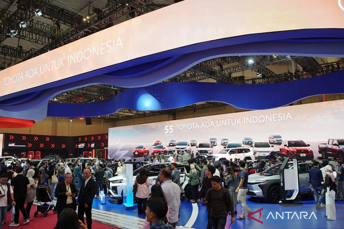 Toyota catat 6.175 SPK di GIIAS 2026, elektrifikasi sumbang 56 persen - ANTARA News Gorontalo
