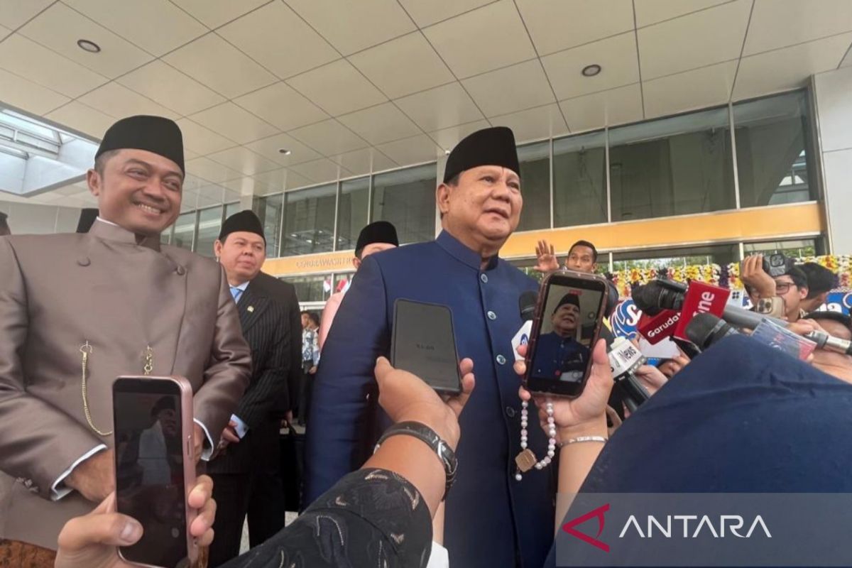 Prabowo sebut sudah banyak beri pesan pernikahan untuk Rizky Irmansyah