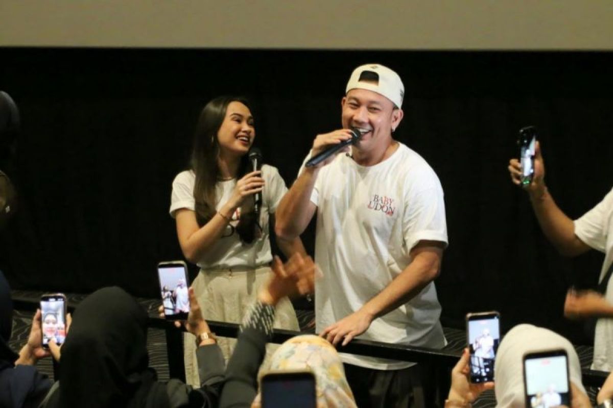 Road Show Film Baby Udon di Medan, kisah perjuangan sepasang suami istri menghadapi ujian kehidupan - ANTARA News Sumatera Utara