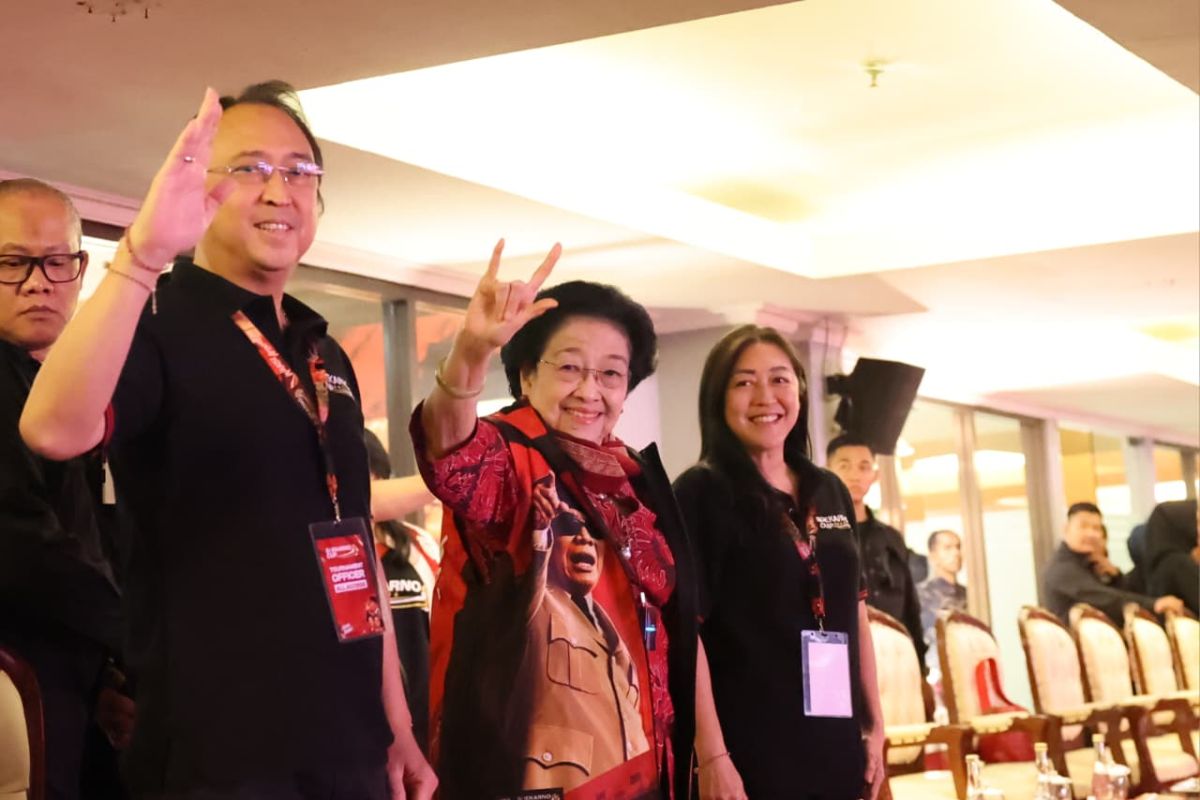 Megawati hadiri pertandingan final Soekarno Cup 2026