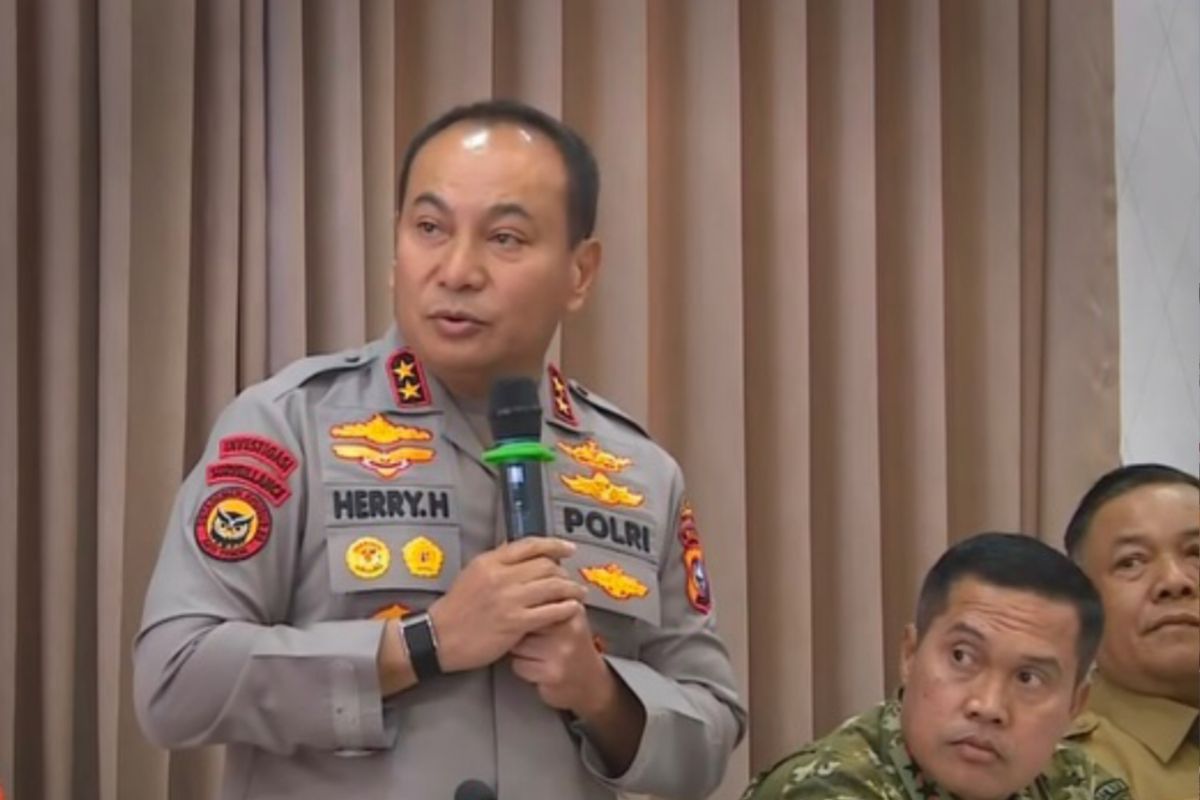 Kapolda Riau laporkan ke Presiden Prabowo sudah tetapkan 35 tersangka karhutla hingga Agustus 2026