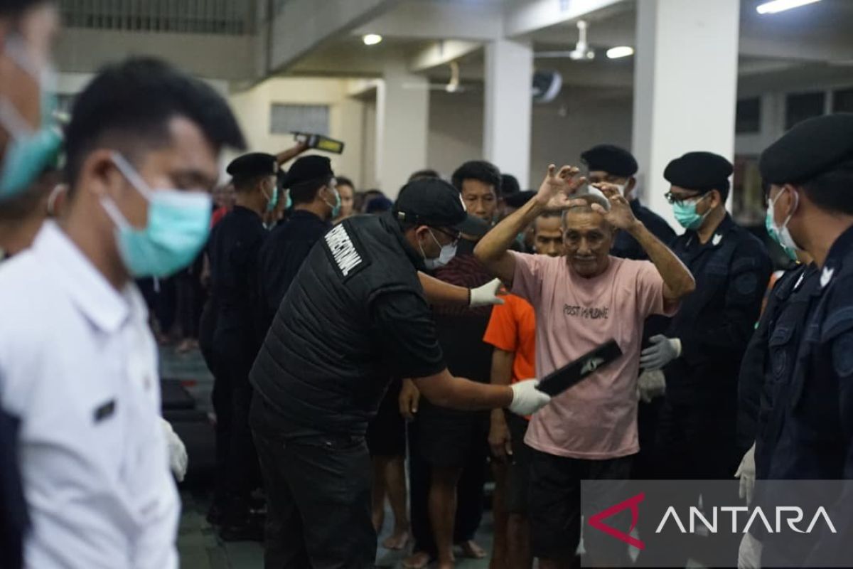 Lapas Salemba gelar sidak gabungan perkuat komitmen "Zero Halinar"