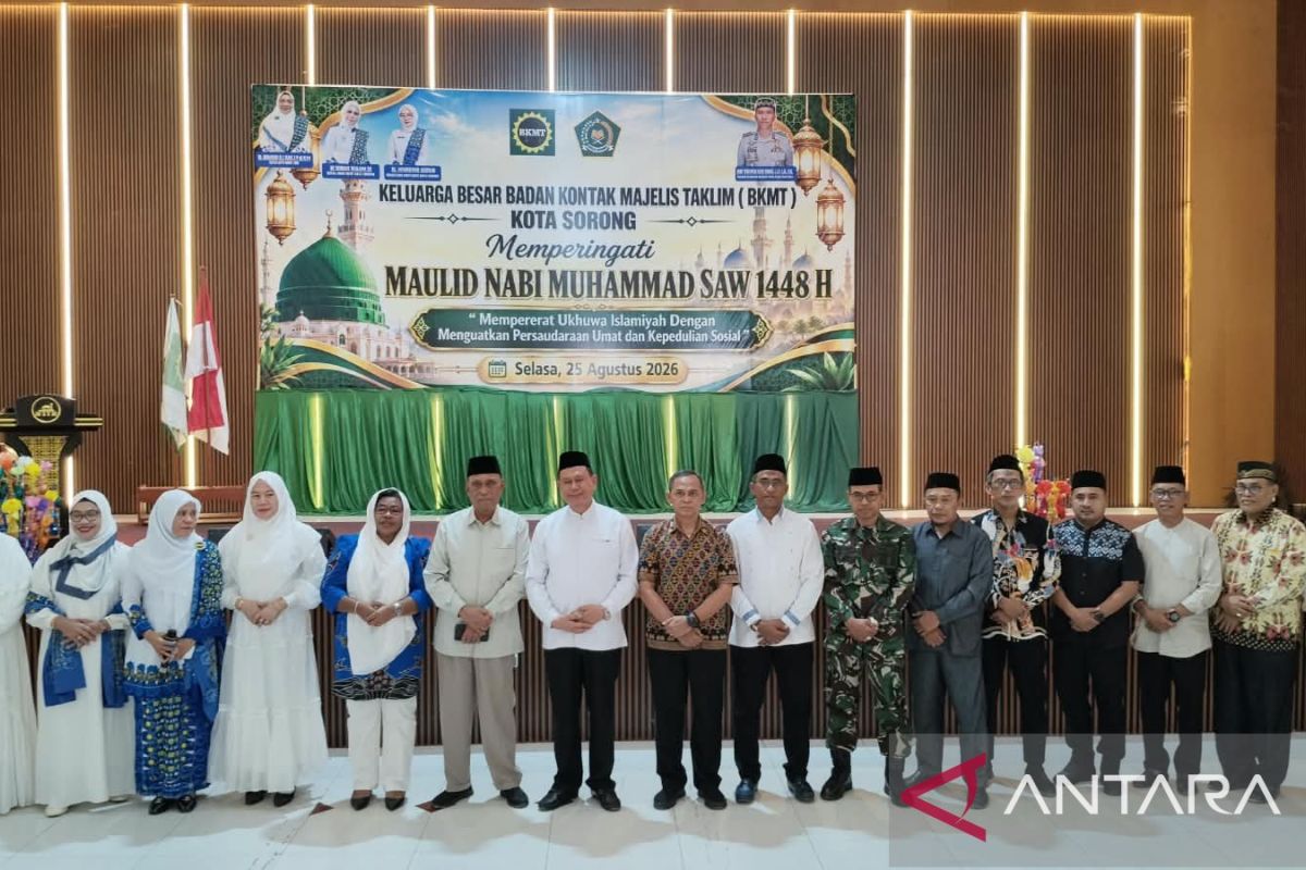 Wawali Sorong: Maulid Nabi momentum perkuat persaudaraan dan toleransi