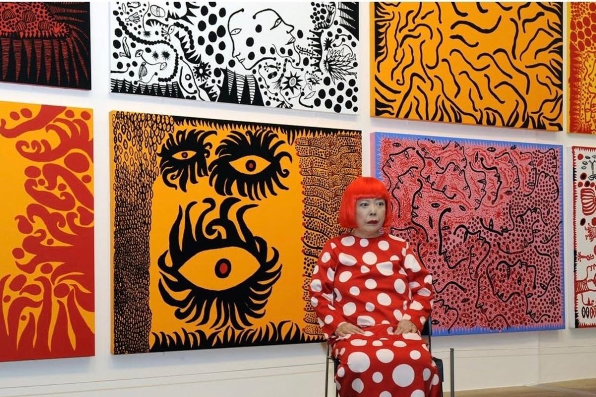 Seniman Yayoi Kusama “ratu polkadot” Jepang meninggal dunia 