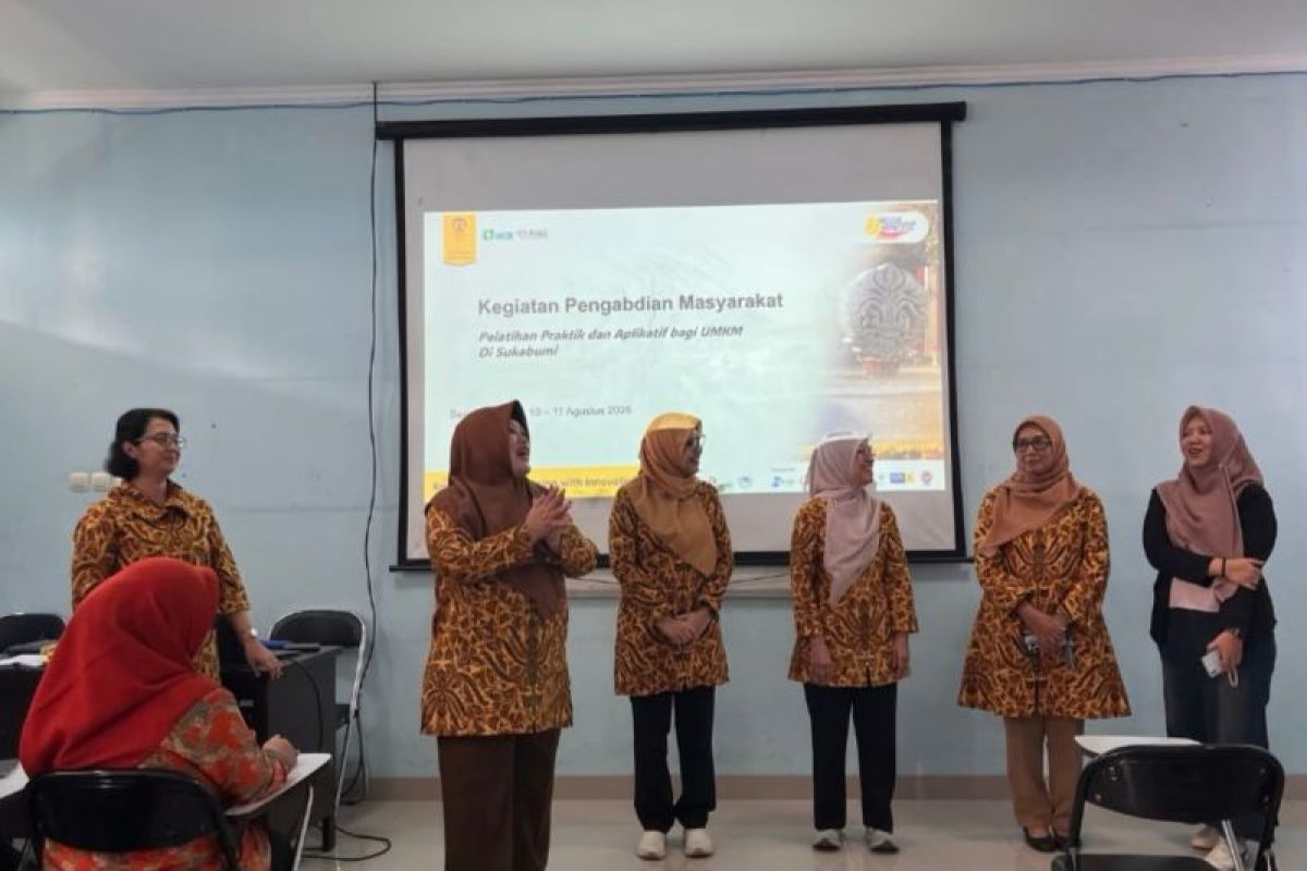 FEB UI edukasi 50 pelaku UMKM pangan Sukabumi perkuat pemasaran digital