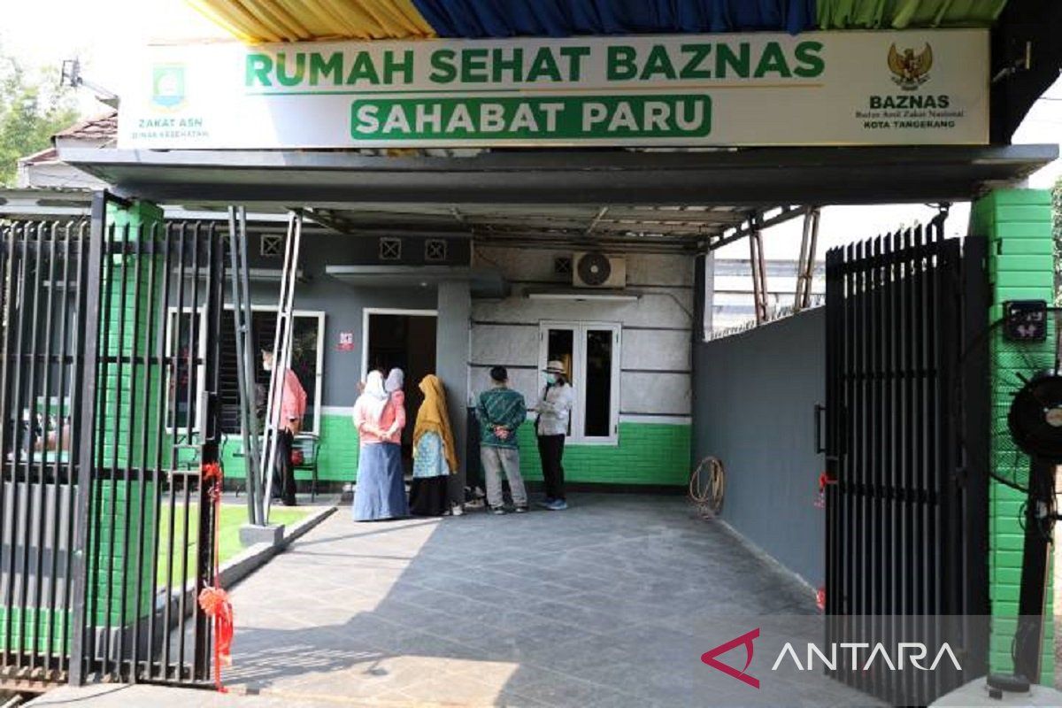 Rumah sehat sahabat paru pertama di Banten diresmikan