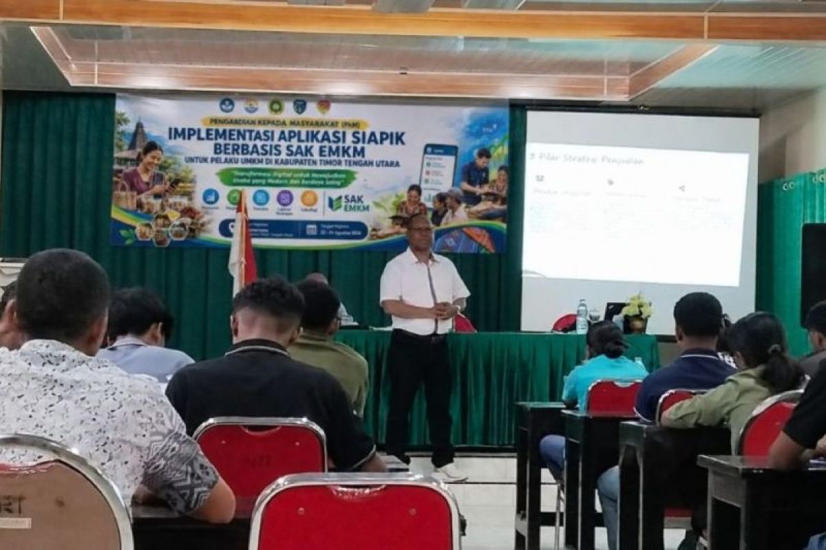 Undana dampingi pelaku UMKM di TTU terapkan akuntansi digital