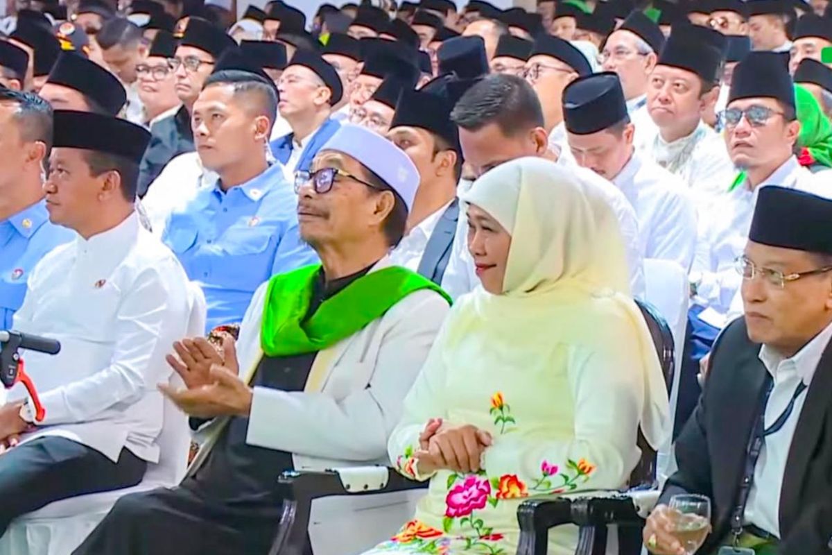 Khofifah: Muktamar NU momentum perkuat soliditas organisasi