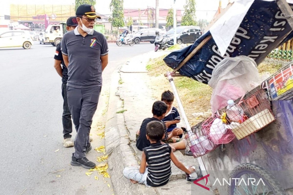 Satpol PP Jambi Jaring 17 Anak Jalanan dan Pengemis di Ruang Publik