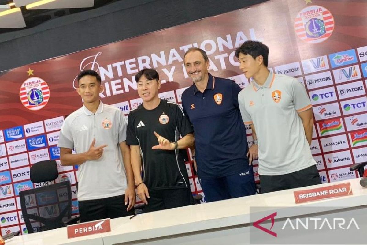 Lawan Brisbane Roar, Shin Tae-yong ingin uji kekuatan Persija