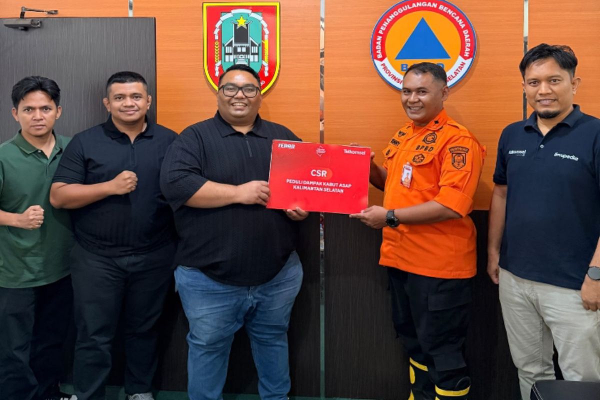 Telkomsel perkuat perlindungan warga dan jaringan hadapi kabut asap karhutla
