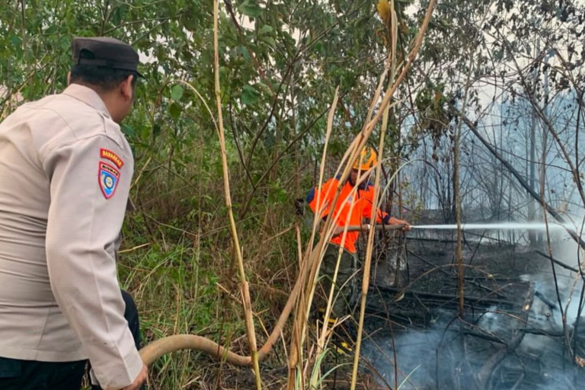 Polres Tapin psstikan karhutla belum berujung proses hukum