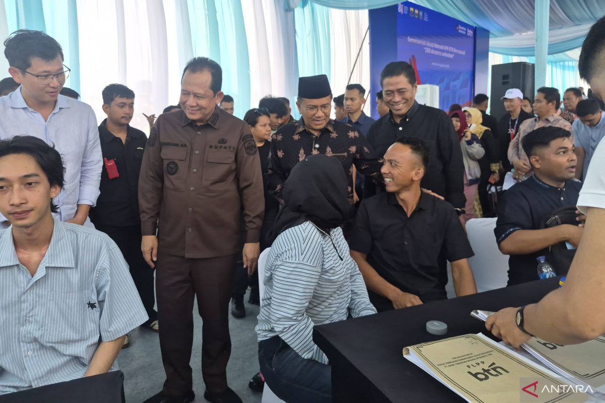 BTN Gelar Akad Kredit Massal 250 Unit Rumah Subsidi di Jambi
