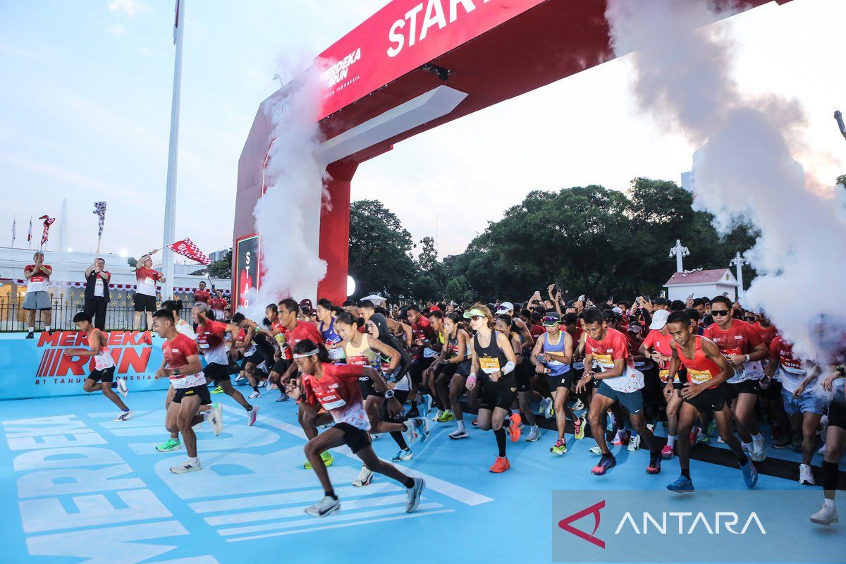 12 ribu peserta meriahkan Merdeka Run 2026 di Jakarta