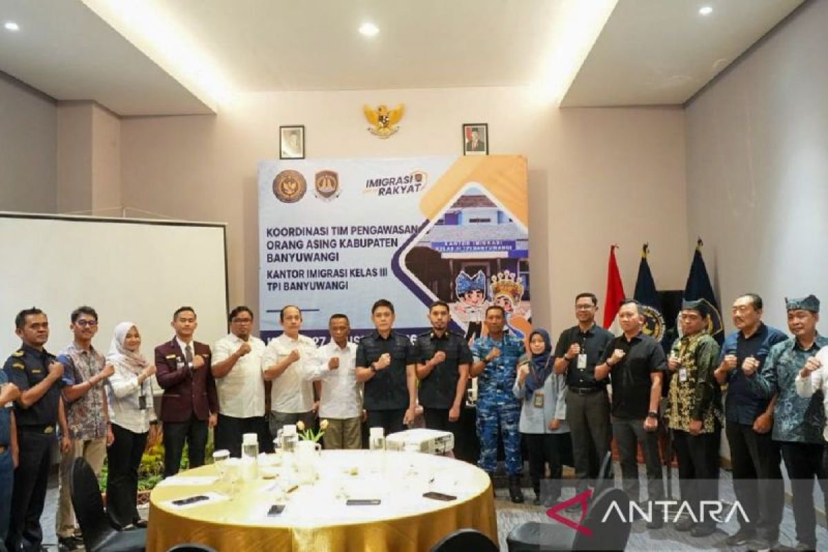 Imigrasi Banyuwangi Bentuk Timpora Awasi Pergerakan WNA