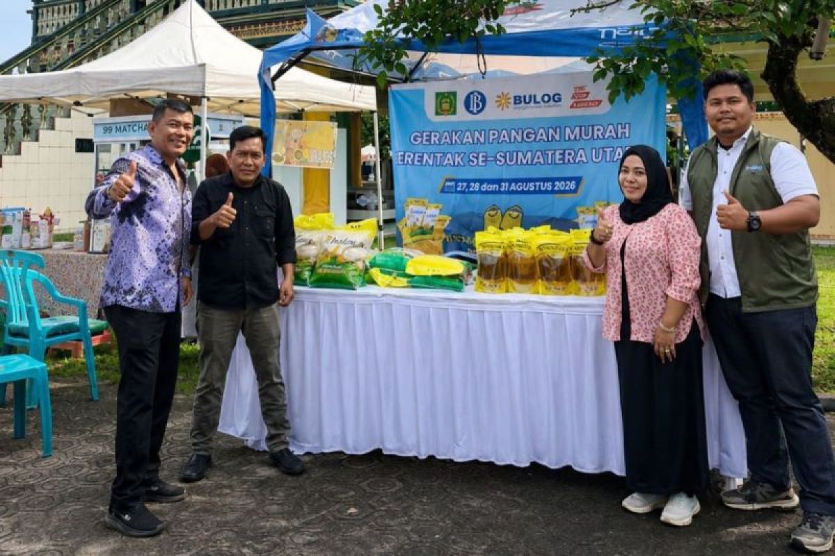 Bulog Sumut salurkan 165 ton beras untuk GPM jaga stabilitas harga