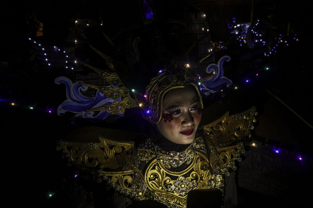 Pawai budaya Jaringan Kota Pusaka Indonesia di Ternate