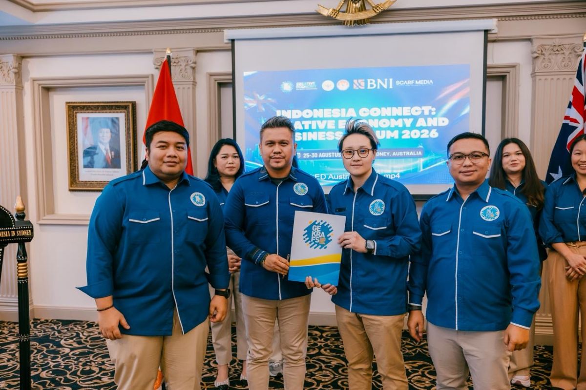 GEKRAFS Australia Resmi Dilantik, Perluas Pasar Produk Kreatif RI
