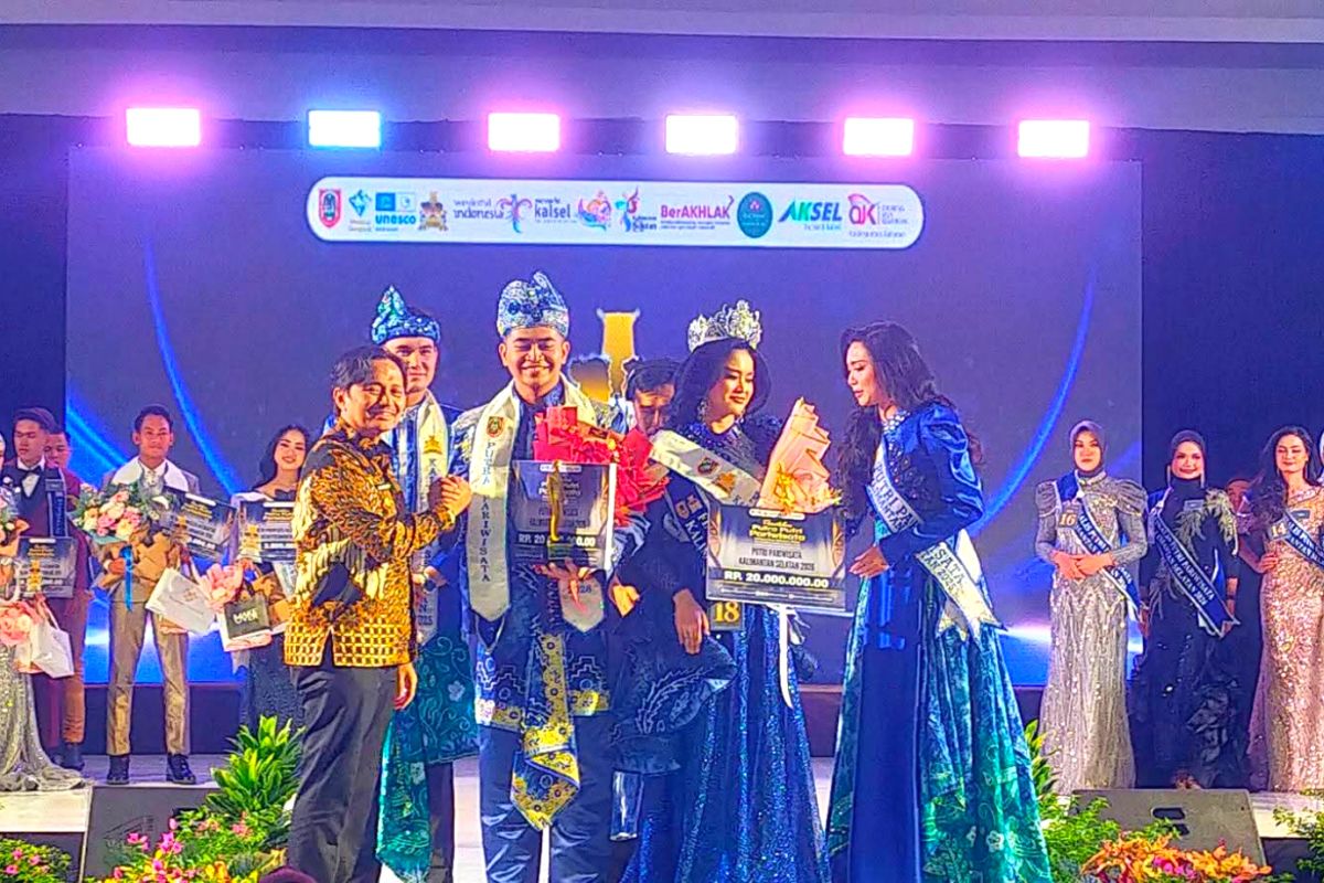 Syarif Hidayat Rebut Juara Pertama Putra Pariwisata Kalsel 2026