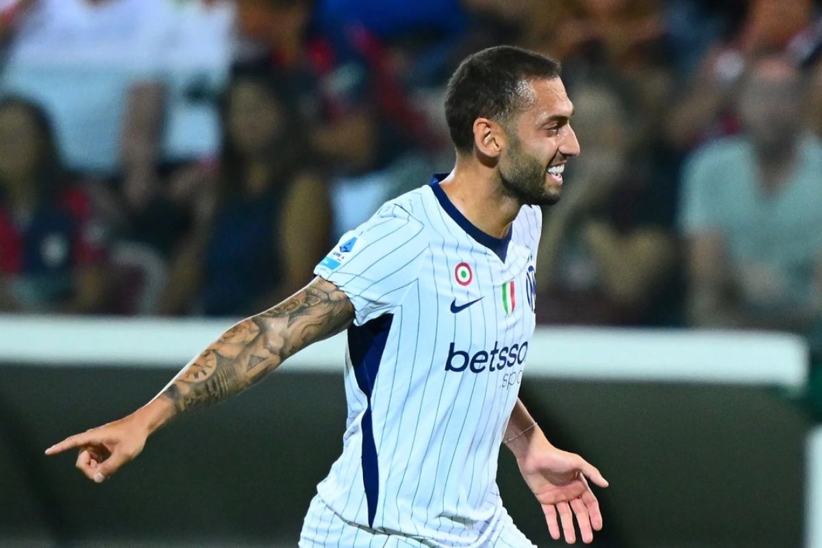 Gol cepat Hakan Calhanoglu bawa Inter Milan menang 1-0 atas Cagliari - ANTARA News Kalimantan Barat