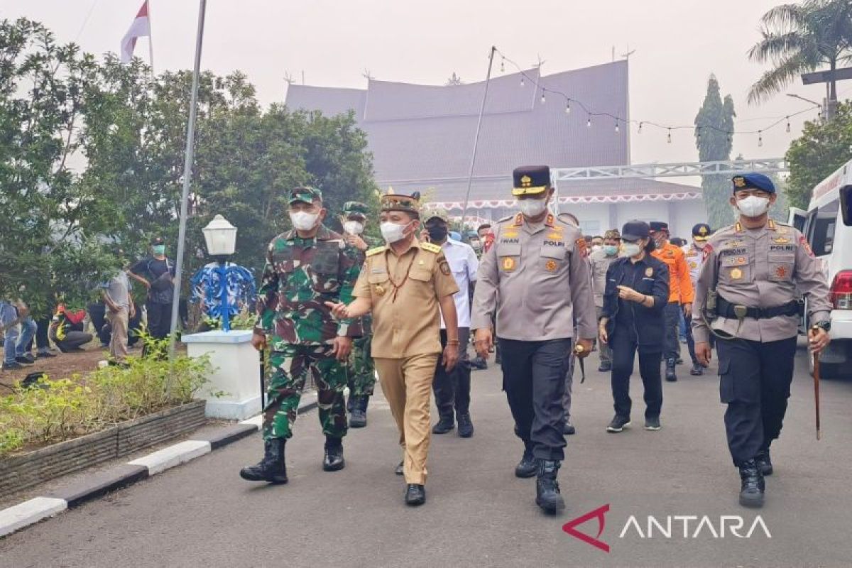 Pemprov Kalteng libatkan ASN lintas OPD dukung penanganan karhutla