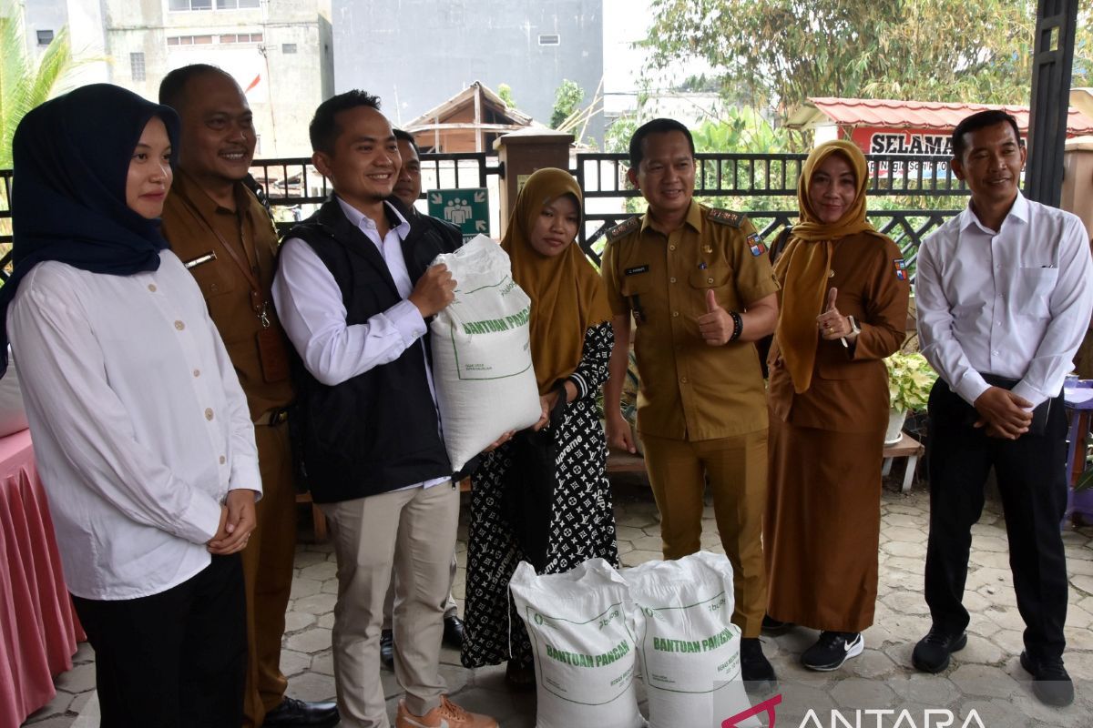 Penyaluran bantuan pangan beras di Kota Bogor