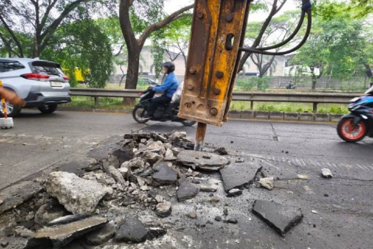 16 Persen Jalan Rusak di Kota Tangerang Masuk Skala Prioritas