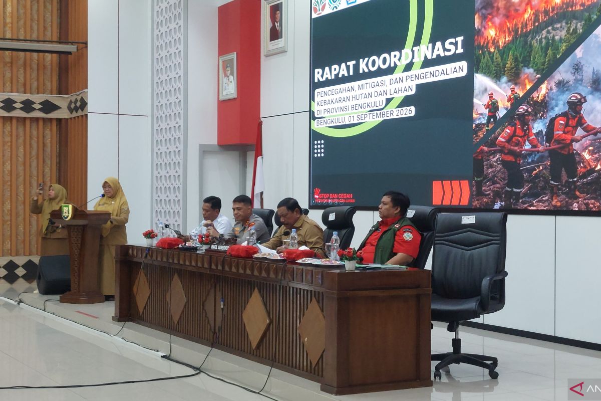 Waspada Karhutla! DLHK Catat 1.350 Titik Api di Bengkulu