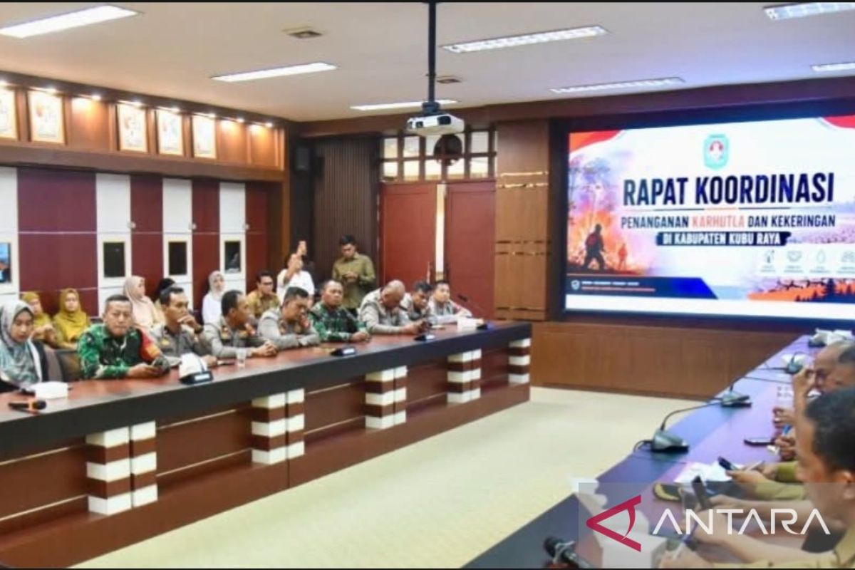 Kubu Raya Petakan Wilayah Rawan Krisis Air Akibat Kemarau Panjang