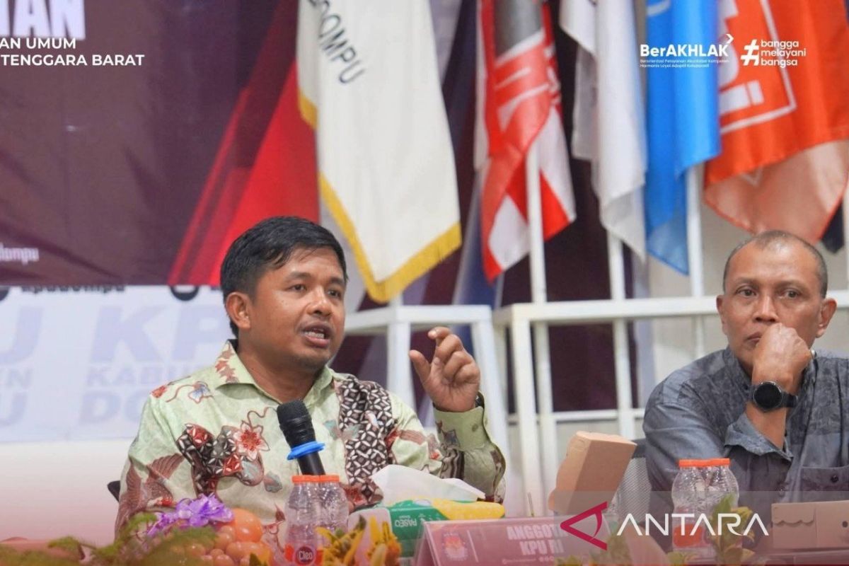 KPU RI Minta Parpol NTB Bersihkan Data Anggota Jelang Verifikasi
