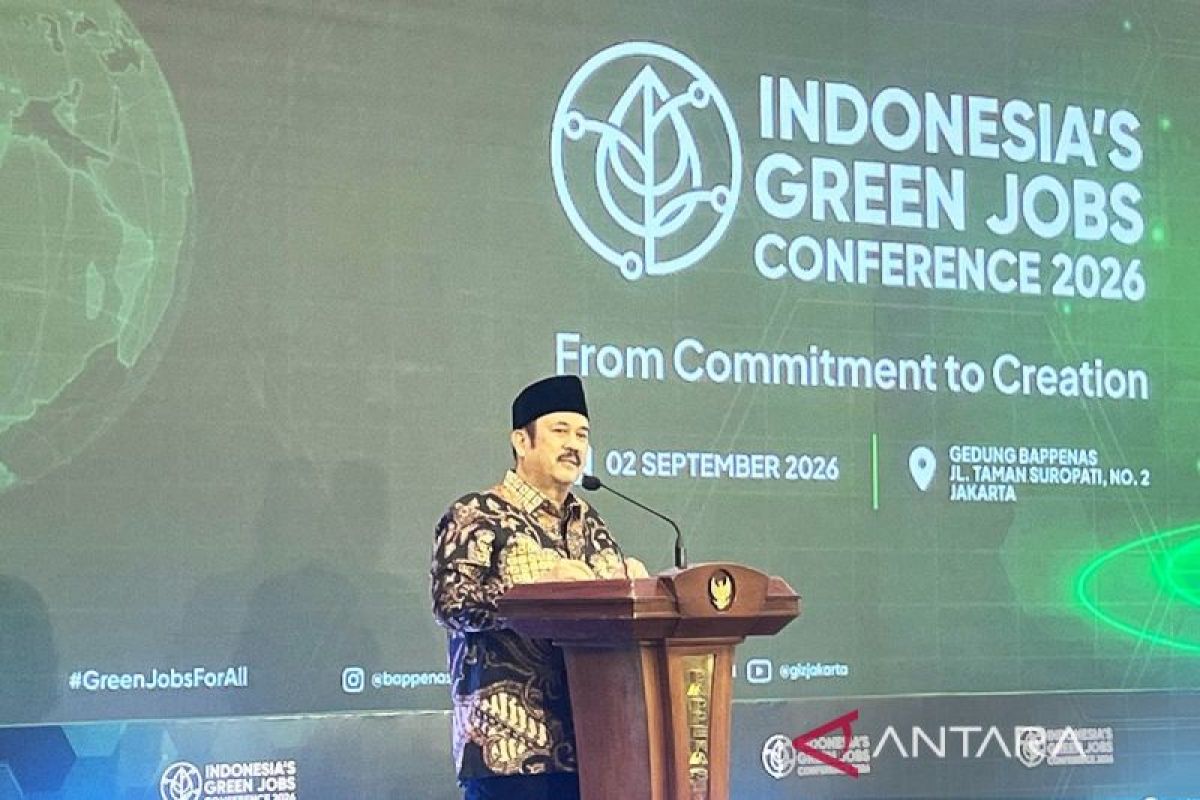 Kepala Bappenas: Dunia akan kesulitan jika "green job" tak dihasilkan